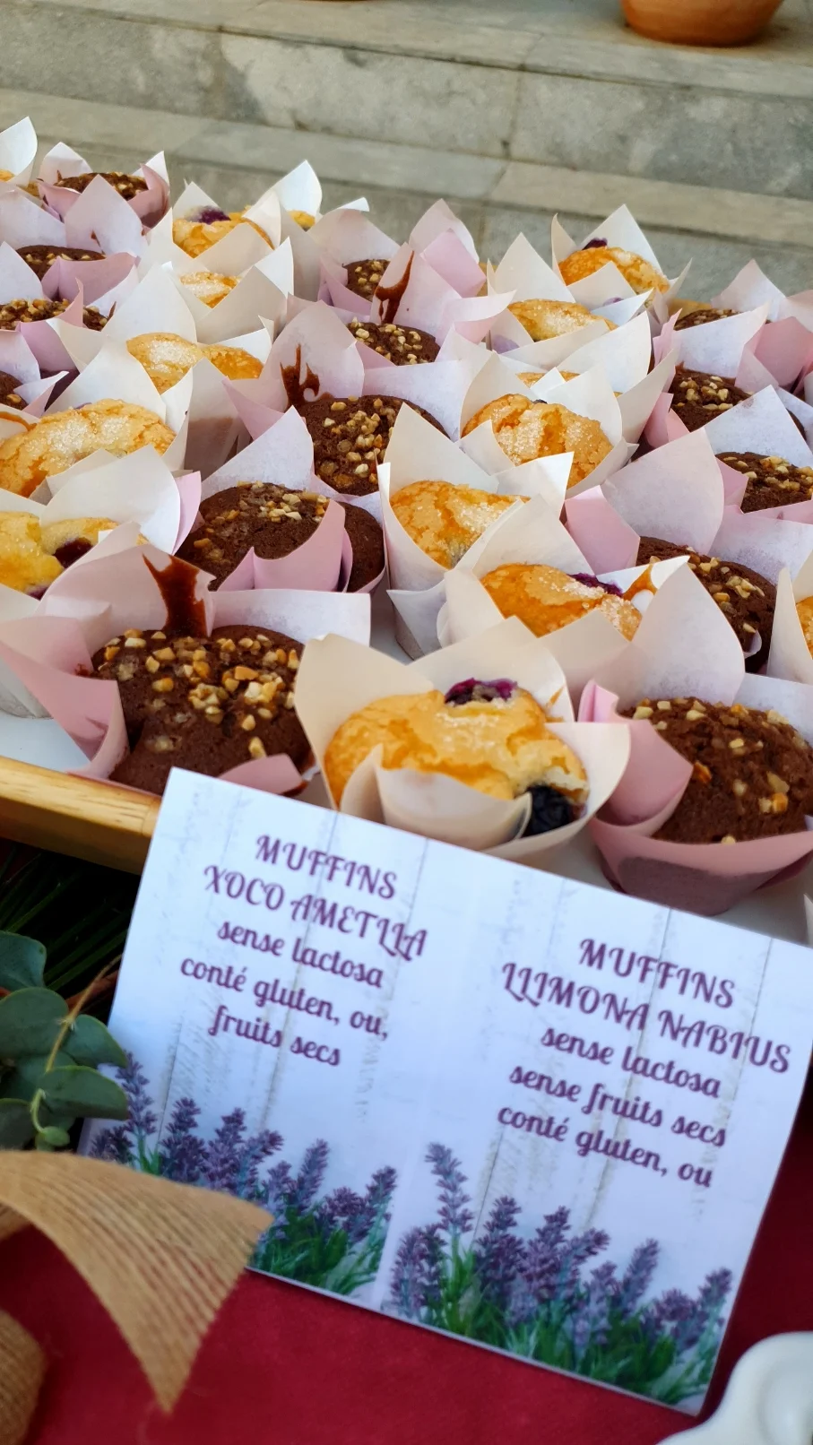 muffins para eventos de empresa y acontecimientos